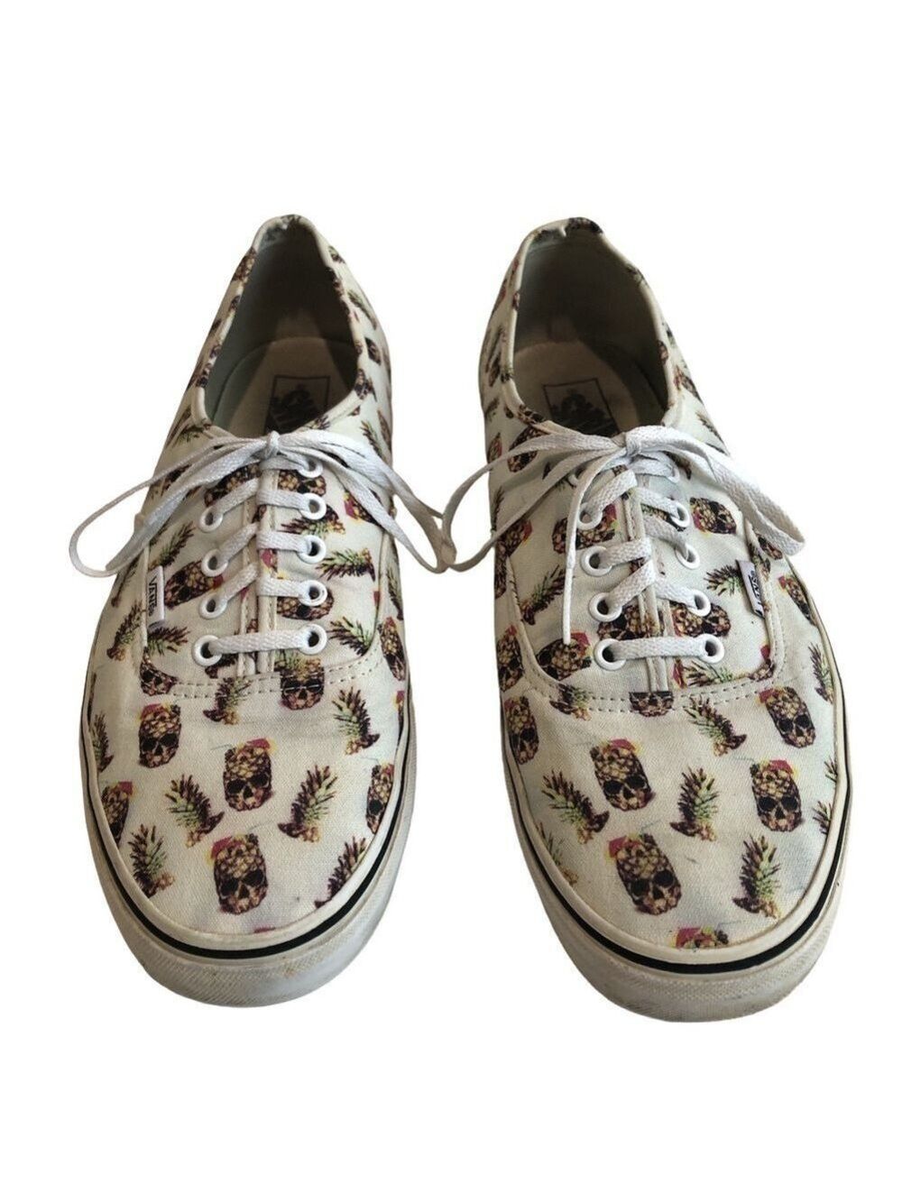 Vans “Drained and Confused” Size 13 sneakers. Tiki pineapple tropical luau party